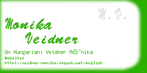 monika veidner business card